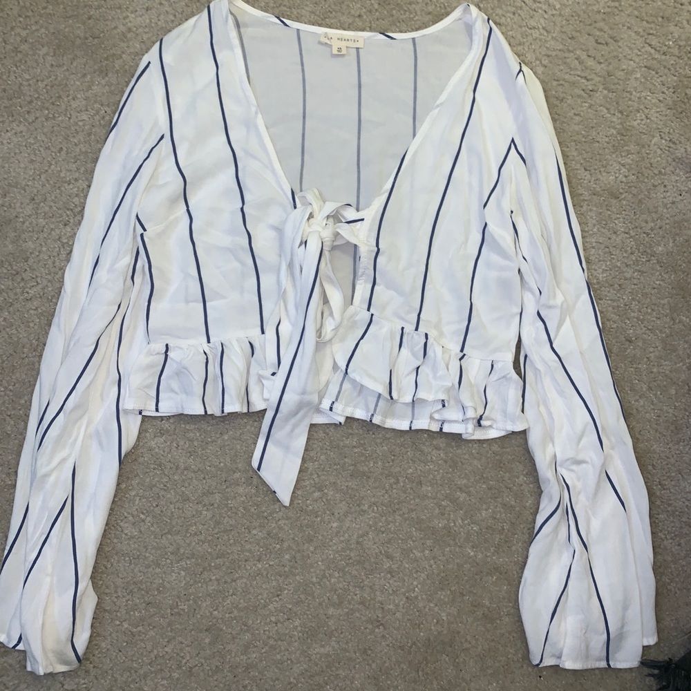 Pacsun striped blouse